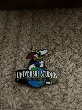 Vintage Universal Studios Woody Woodpecker Enamel Pin - 2007